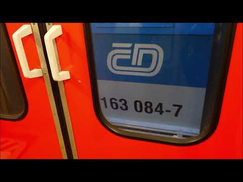 Zvuk rozjezdu ČD lokomotivy 163 / Sound of ČD Electric Locomotive 163