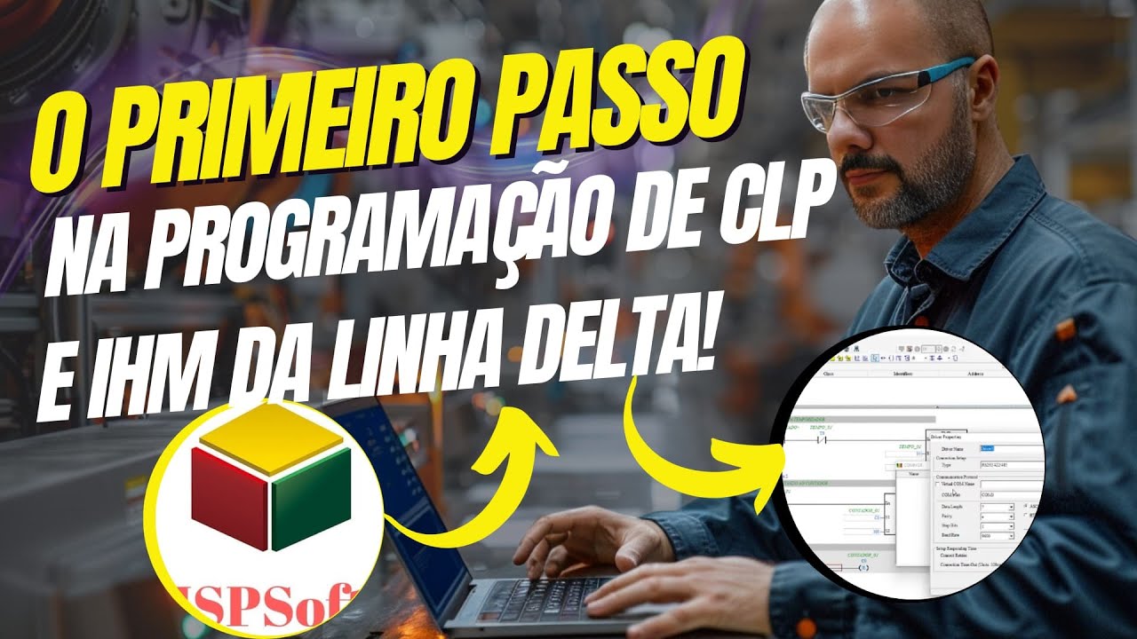INICIANDO A PROGRAMAÇÃO DE CLP E IHM COM DELTA - ISPSOFT