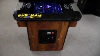 Vintage 1980 Pac-Man Cocktail Table Arcade Cabinet - Nice Little Survivor Machine!