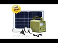 eco worthy 84wh battery solar power generator lighting system kit
overview