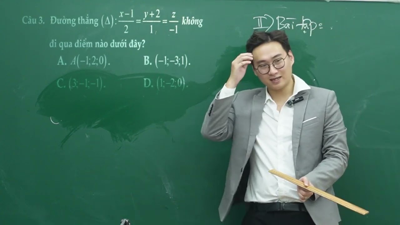 PHƯƠNG TRÌNH ĐƯỜNG THẲNG BUỔI 1