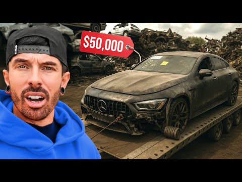 I BOUGHT A WRECKED MERCEDES AMG GT63 & ATTEMPTED TO FIX IT