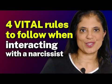 4 VITAL rules to follow when interacting with a narcissist