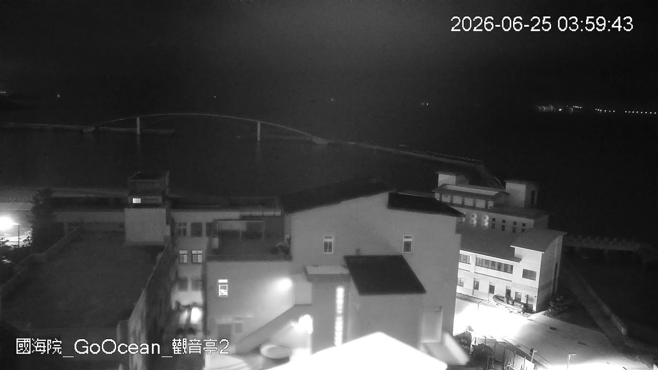 Live webcam view of Guanyinting Bay & Rainbow Bridge