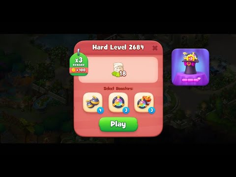 Gardenscapes HARD LEVEL 2684