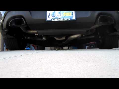 Genesis Coupe 2.0 Mid-Pipe Delete & 2nd Cat Delete