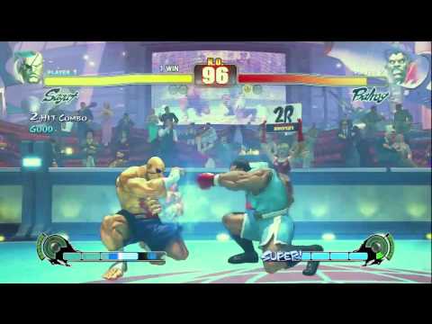 Scrubmasta K (Sagat) vs Grancalc (Balrog) @ Bisonopolis 9-19-09