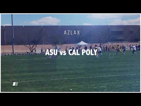 ASU vs Cal Poly Mens College Lacrosse