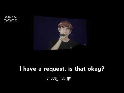 [EngSub] 190714 BTS SPEAK YOURSELF in Shizuoka D2 "Taehyung ending ment"