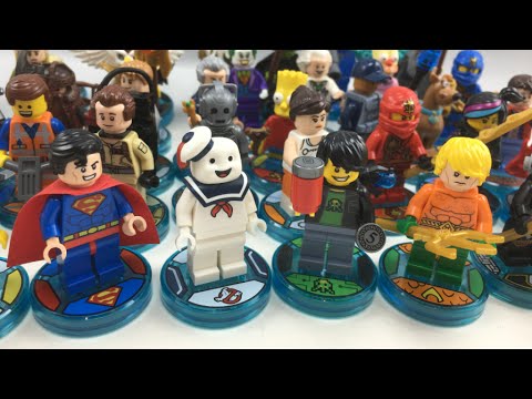 ALL LEGO Dimensions minifigures collection! (Up to Wave 4!)