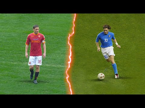 Prime Totti was the most unique player EVER