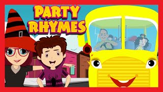 Party Rhymes | Party With Dracula and More for Kids | Dance Numbers