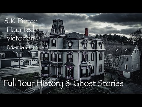 The S.K Pierce Haunted Victorian Mansion Full Tour History & Ghost Stories | 4k