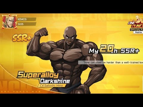 Super Alloy Darkshine Fullset Awaken 2 dan Keepsake One Punch Man The Strongest Indonesia