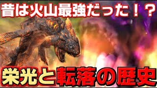 【MHW】昔は火山最強モンスターだった！？ヴォルガノスの栄光と転落の人生とは【モンハンワールド】