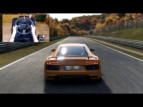 Project Cars 2 - AUDI R8 V10 PLUS - RACE with THRUSTMASTER TX + TH8A - 1080p60FPS