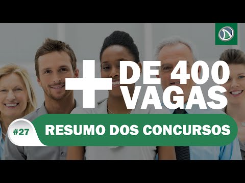 Resumo dos Concursos #27 - São José do Rio Preto, Ipatinga, CRA-GO e Câmara de Itumbiara
