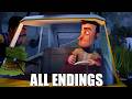 All Hello Neighbor Endings Curse Retold