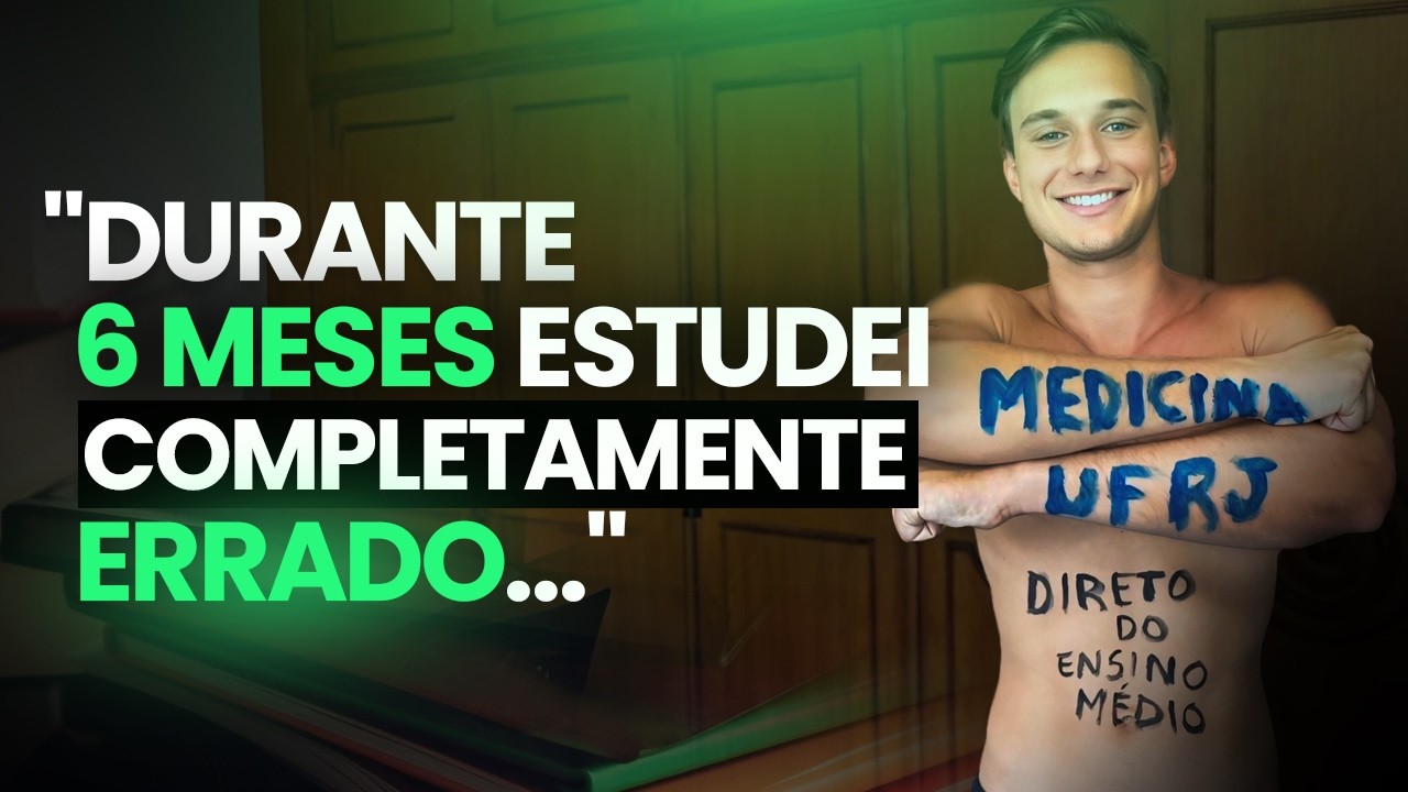 O que eu faria se começasse HOJE a estudar para o ENEM (Julho/Agosto)