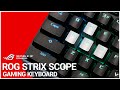 Клавиатура Asus ROG Strix Scope Black (90MP0240-BKMA00) (ENG/UKR/RU) 5