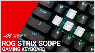 Video 0 of Product ASUS ROG Strix Scope Mechanical Gaming Keyboard