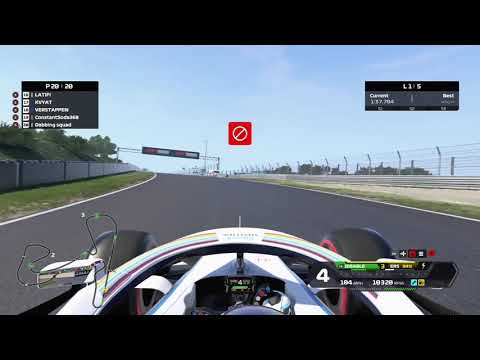 f1 2020 driving backwards zandvoort
