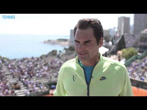 Monte-Carlo 2015 Monday Interview Federer