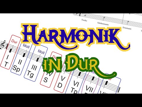 Harmonik in Dur  - Teil II [Hauptfunktionen und Nebenfunktionen]