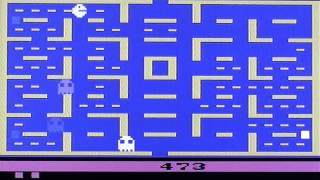 Pacmania on TV Boy II (Pac-Man on Atari 2600)