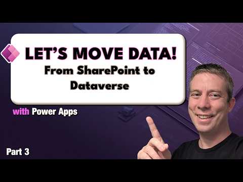 Power Apps: Move SharePoint to Dataverse Power Apps: Move SharePoint to Dataverse