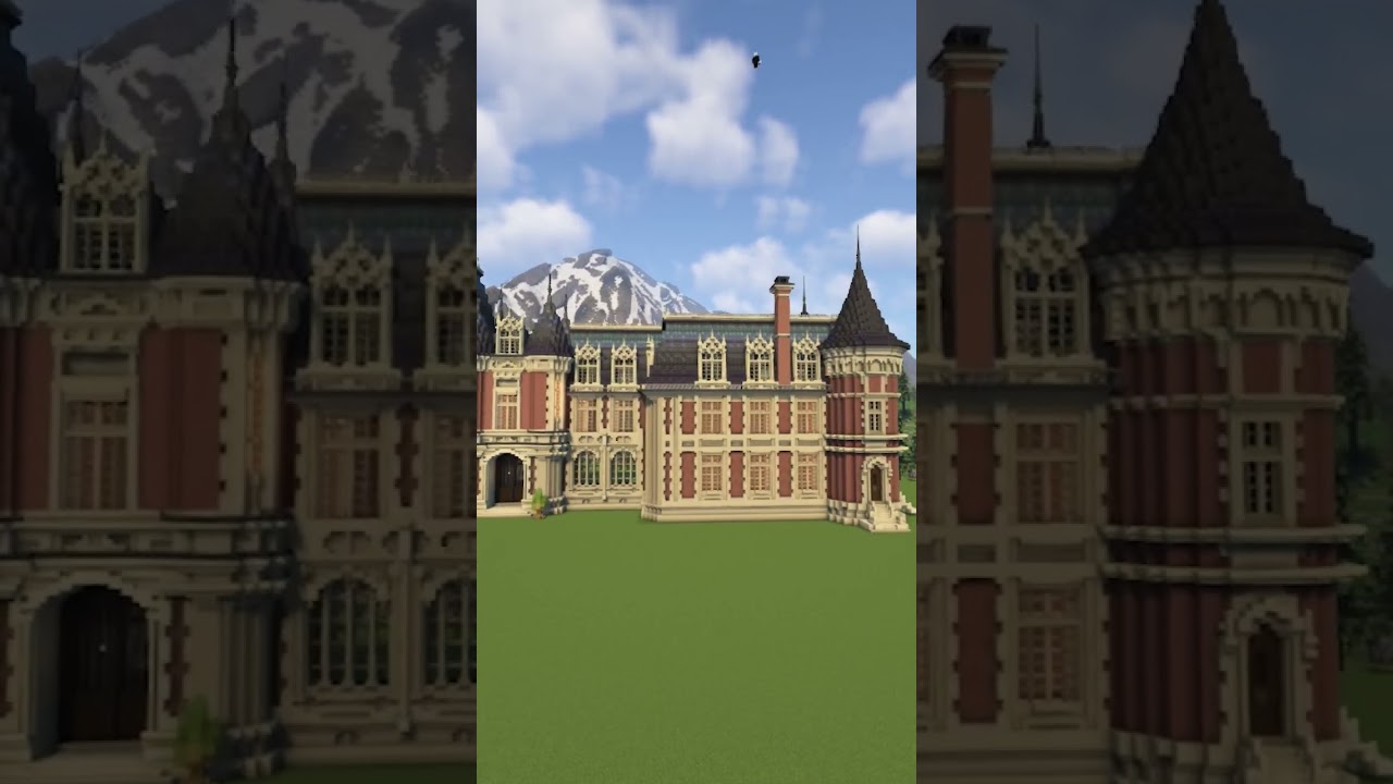 Minecraft French Chateau Build