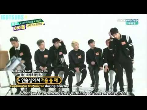 GOT7 Members Imitate Jackson So Funny [141217]Weekly Idol