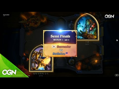 [ENG] Seoul Cup Hearthstone World Invitational - Semi Finals, Finals