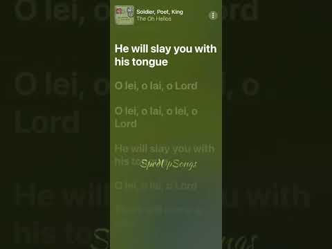 Soldier, Poet, King Sped Up - The Oh Hellos