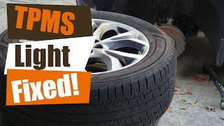 TPMS Sensor Replacement - Buick Enclave - Step-by-Step DIY