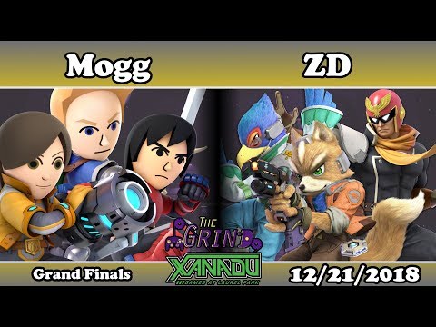 The Grind 56 Mogg (Brawler, Swordfighter, Gunner) vs ZD (Fox, Falco, Captain Falcon) Grand Finals