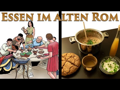 Was die alten Römer gegessen haben