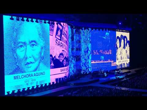 U2 dedicates Ultraviolet to MARIA RESSA, LEA SALONGA, CORY AQUINO | THE JOSHUA TREE TOUR MANILA 2019