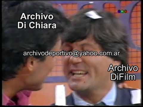 Marcelo Tinelli con Carlos Calvo 1992 V-08974 DiFilm