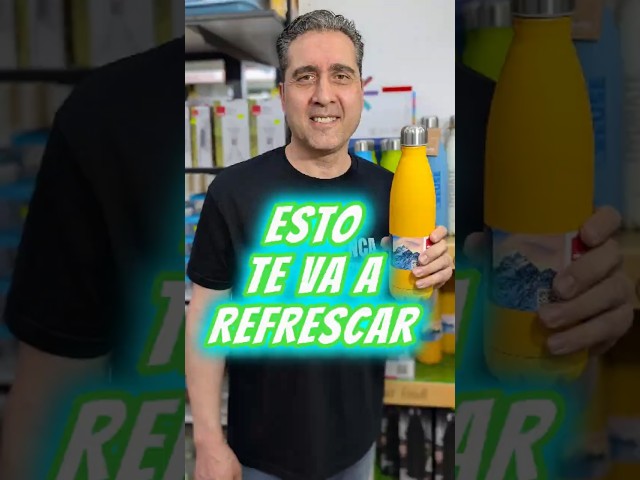 Vídeo relacionado con BOTELLA TERMO ACERO INOXIDABLE 500ml REAL BETIS BALOMPIE PREMIUM