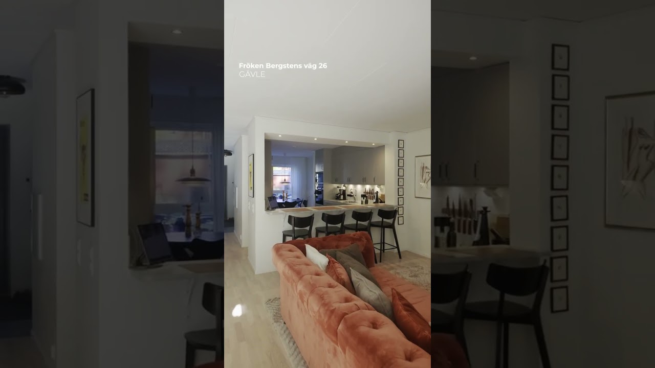 5 rum Villa på Fröken Bergstens väg 26 Stömsbro Gävle kommun - video