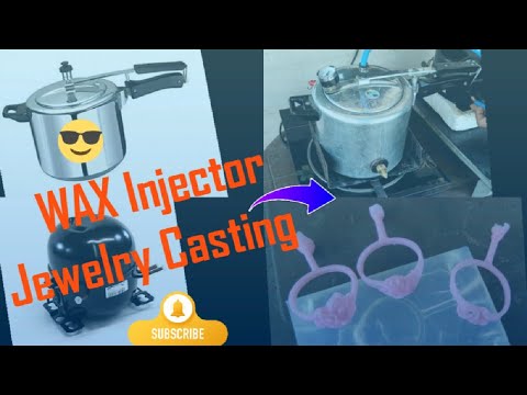 how to make semi-automatic wax injector machine at home for #jewellery #casting.
