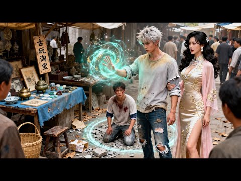 《全集》绝世高手伪装成穷小伙去淘宝，却遭到纨绔欺负，下一秒施展法力，吓得纨绔当场求饶！ #修仙 #爽文 #逆袭 #男频 #玄幻 #短剧