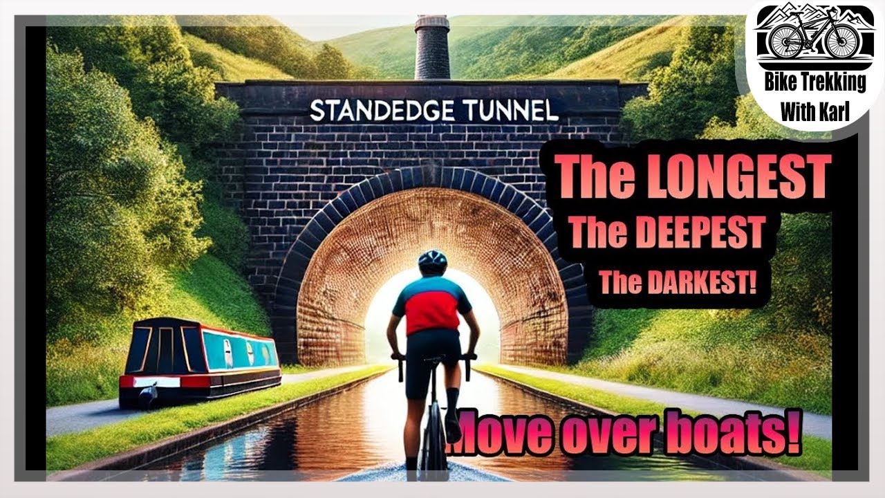 Bike Ride to The deepest, highest, longest canal tunnel in Britain
