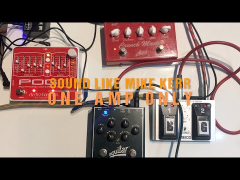 How To Sound Like Mike Kerr - Royal Blood | One Amp Only | Quickest Tutorial | Cheap Set Up | HD