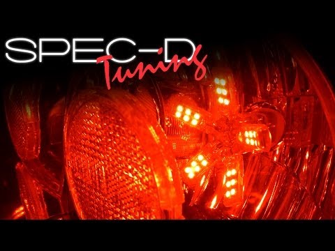 SPECDTUNING INSTALLATION VIDEO: SPIDER LED TAIL LIGHTS SMD BULB