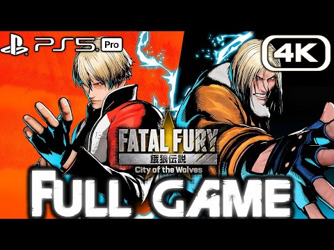 FATAL FURY CITY OF THE WOLVES Gameplay Walkthrough FULL GAME (4K 60FPS) No Commentary