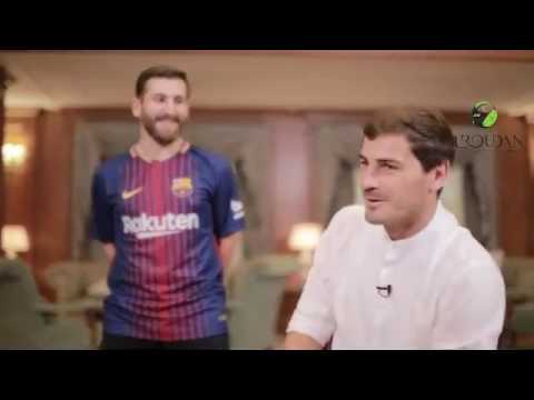 La réaction de Casillas devant le sosie de messi