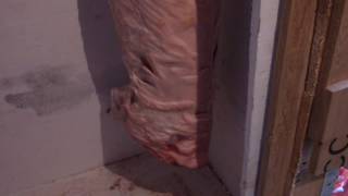 Homemade Meat Locker In Action