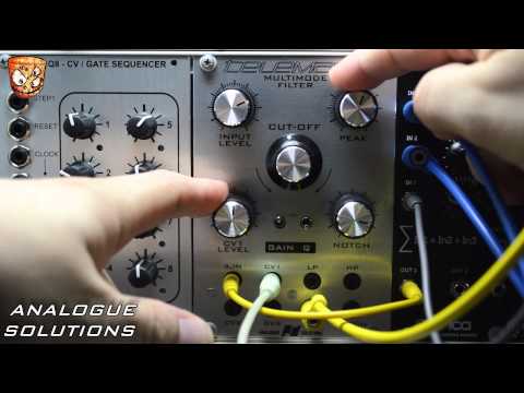Analogue Solutions TMF - Telemark Multimode Filter eurorack module video overview